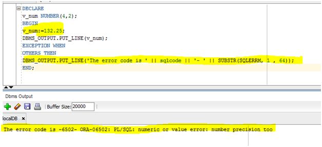 Exception when we try to store